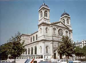 Die Kirche von St. François-Xavier in Paris