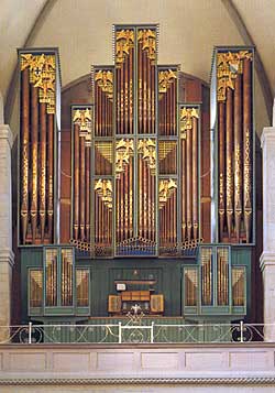 Metzler-Orgel im Grossmünster Zürich (IV Manuale und Pedal)