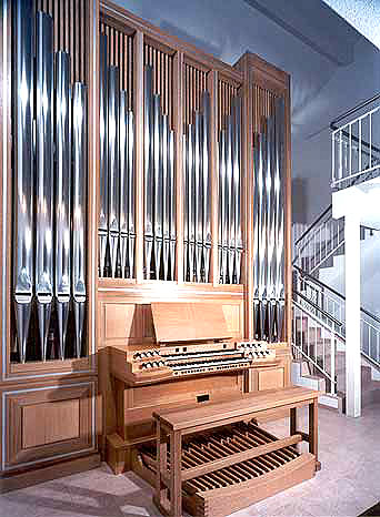 symphonische Klais Orgel mit HW/SW/PED und Setzerkombinationen