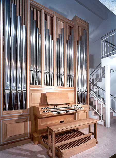 Klais-Orgel mit HW/SW/PED und Setzerkombinationen