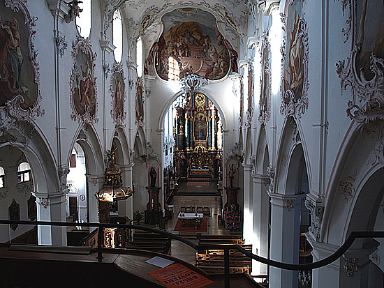 Kirchenraum Fridolinsmünster