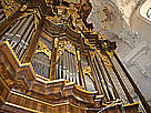 Prospekt der grossen  Orgel 